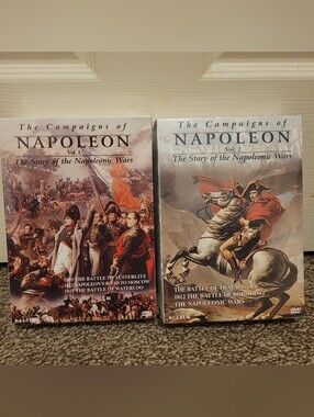 The Campaigns of Napoleon : Napoleonic Wars Vol. 1 & Vol. 2 DVD Set -
